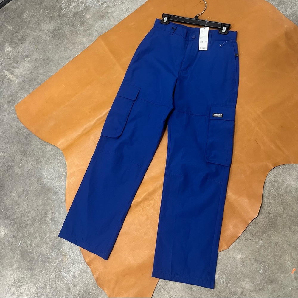 NWT Stussy Royal Blue Cargo Pants 5